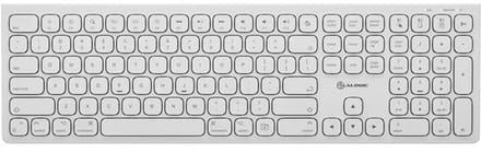 Alogic ASKBT3M toetsenbord Thuis/Werk Bluetooth QWERTY Amerikaans Engels - Wit