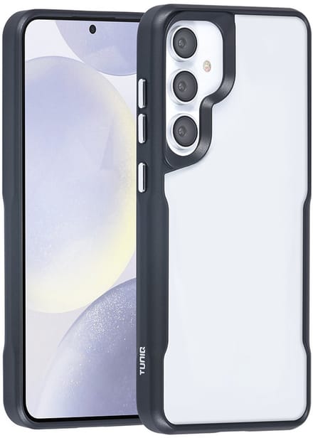 TUNIQ Back cover - Galaxy S24 Plus - Zwart - Slank en schokabsorberend design