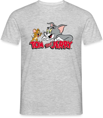 Tom En Jerry Vang Me Maar T-Shirt Heren