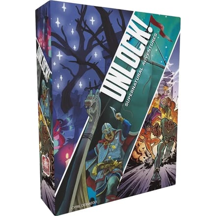 Bordspellen Asmodee Unlock Supernatural Adv