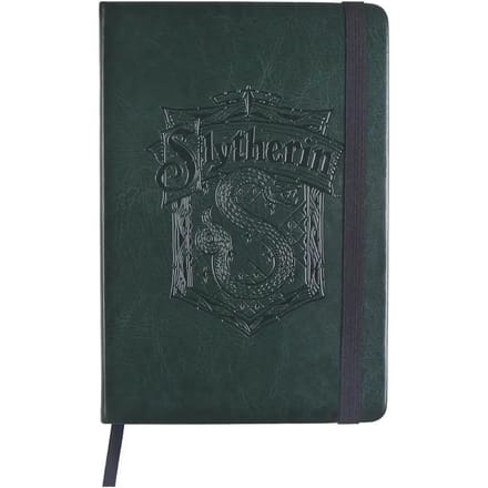 Harry Potter Slytherin - Premium Notizbuch Unisex Notebook - donkergroen - Standard