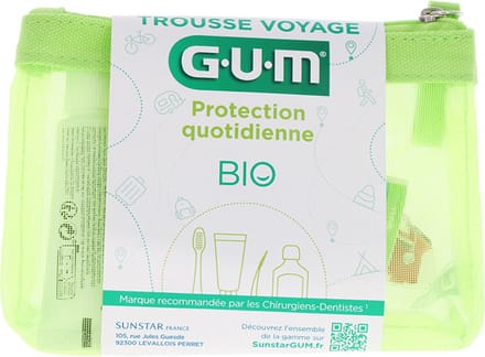 GUM Organic Dagelijkse Bescherming Reisset