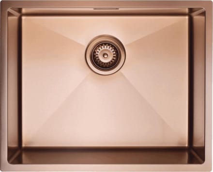 CENDO SPB50-6ROSE- Spoelbak - Koper - 50 x 40 - Opbouw - Onderbouw - Inleg - Wasbak