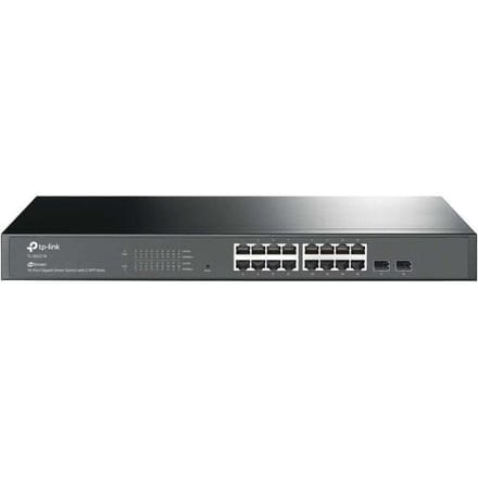 TP-Link TL-SG2218 etStream 16-Port Gigabit Slimme schakelaar with 2 SFP Slots