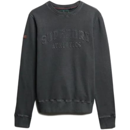 Superdry Athletic Emboss Relaxed Fit Sweatshirt Grijs 2XL Man