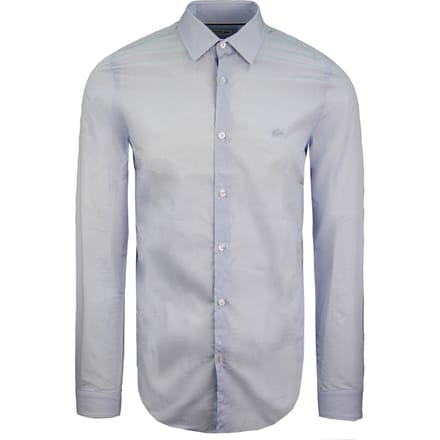 Lacoste Slim Fit Heren Overhemd Lichtblauw