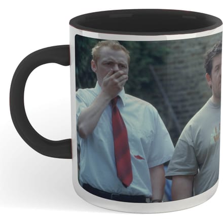 Shaun of the Dead I Think We Should Go Back Inside Mug - Black