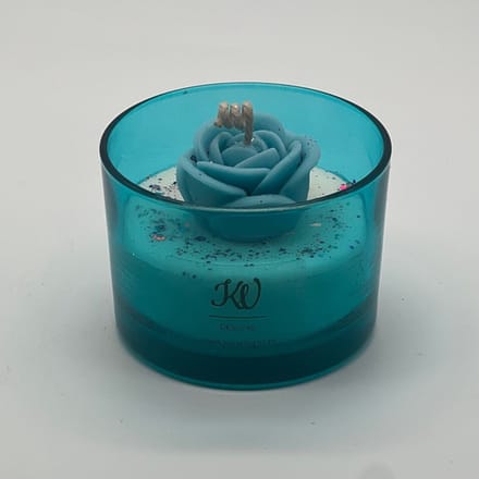 Kaars in glazen pot - 667