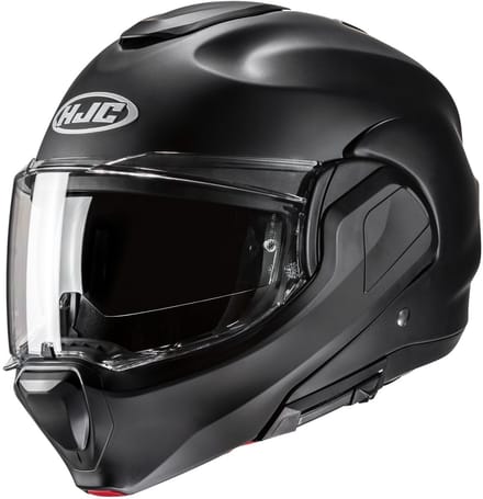 HJC F100 Solid Zwart Systeemhelm - Helm