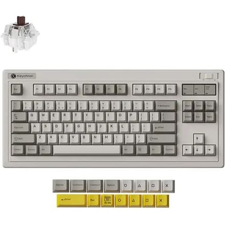 Keychron R3 Retro brown toetsenbord
