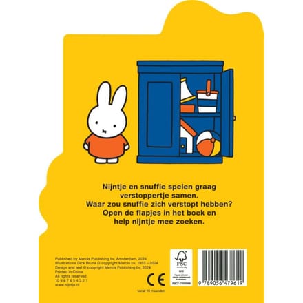 Nijntje zoekt Snuffie Kartonboekjes