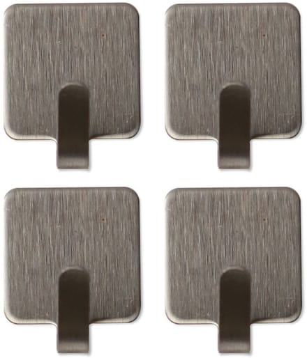 Zelfklevende RVS Haken 20x20mm 6x