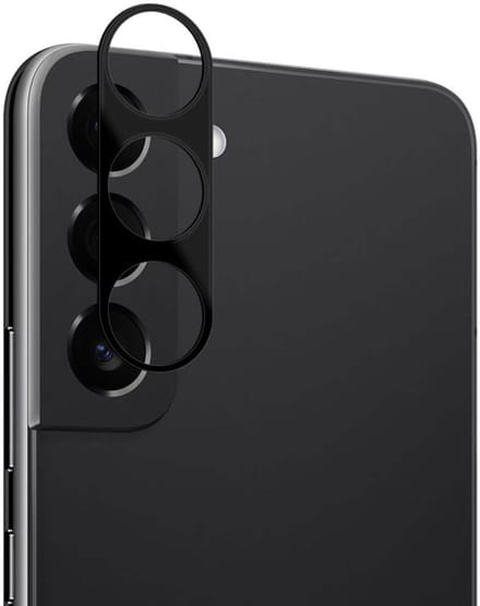 Rosso Camera Lens Protector Zwart Geschikt voor Samsung Galaxy S23 / S23 Plus