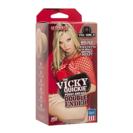 Doc Johnson Masturbator The Vicky Double Ended - licht beige