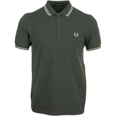 Fred Perry Polo M3600 Donkergroen U98 - Maat M - Heren