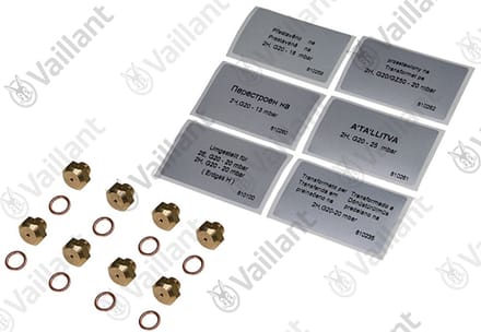 VAILLANT Sproeierombouwset, 8 Sproeiers-D 1,50 VK 10-25/6-1 E-C o.a. Vaillant-Nr. , 200133