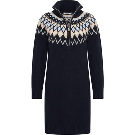 Hv Society - Jurk - Navy - M (38)