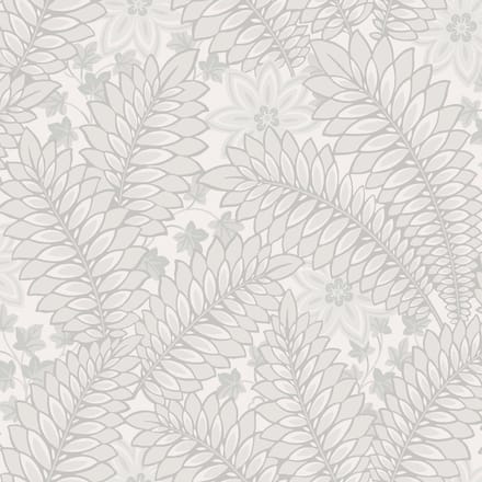 Boråstapeter Vliesbehang 2253 - Treasured - Botanisch Grijs - 53cm x 10.05m