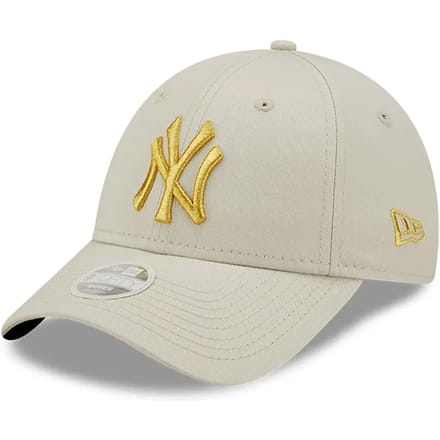 New Era 9fortyâ® Metallic Logo Dames Cap 60222491 - Kleur Grijs - Maat 1SIZE