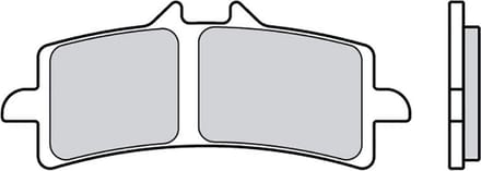 Brembo 07bb37sa Gesinterde Remblokken Transparant
