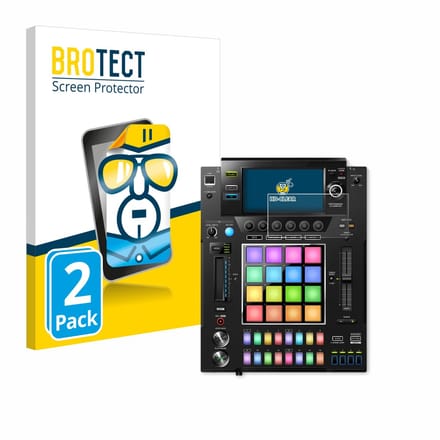 BROTECT - Screenprotector voor Pioneer DJS -1000 - Folie Beschermfolie transparant 2 Stuks