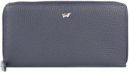 Braun Büffel Asti Portemonnee RFID-bescherming Leer 19 cm - Dames - Horizontaal - navy