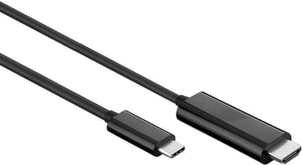 USB C naar HDMI kabel - 4K (60 Hz) - Male naar male - 3 meter - Allteq