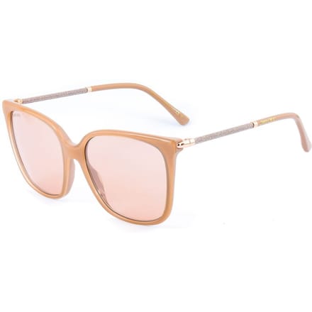 Jimmy Choo SCILLA/S FWM 2S nude roze flash zilver spiegel zonnebril
