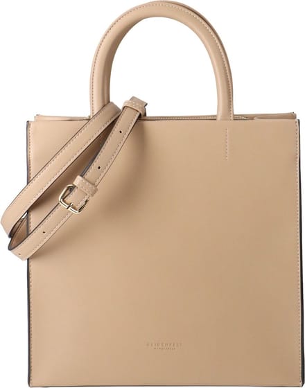 SEIDENFELT MANUFAKTUR Handtas Schoudertas Bente Bag Sand / Gold Bruine