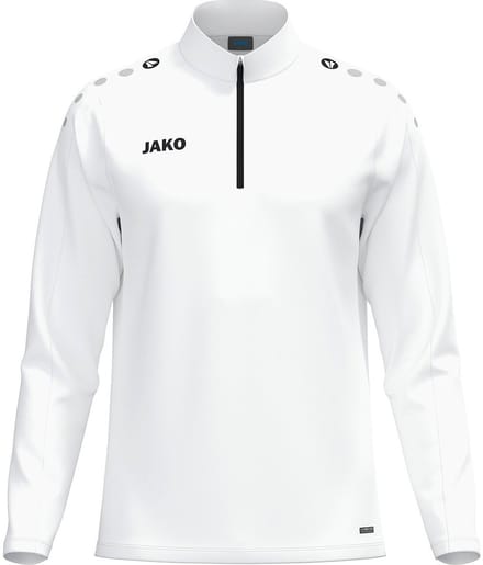Jako One Ziptop Kinderen - Wit | Maat: 128