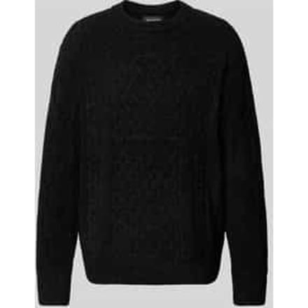 Gebreide pullover met ronde hals