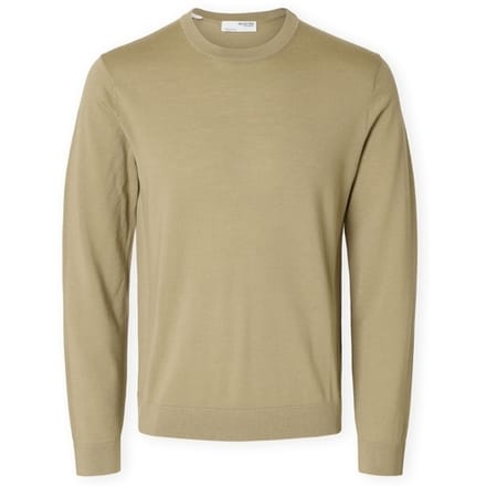 Trui Selected Noos Tray Knit - Kelp
