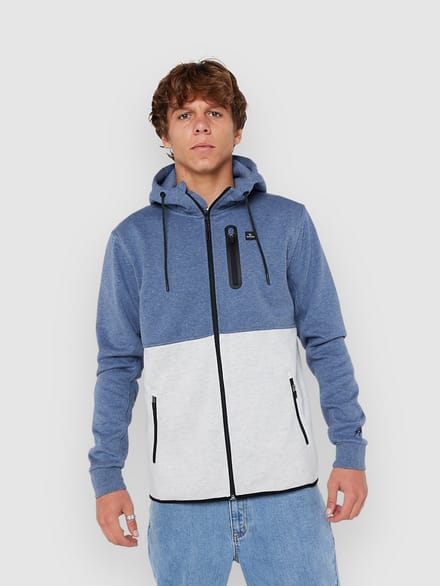 Rip Curl Anti Series Departed Zip Hoodie blauw