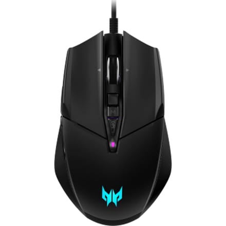 Acer Predator Cestus 335 Gaming Mouse – Gaming Muis – 19.000 DPI – Verlichting – USB Bedraad – Ergonomisch - Zwart