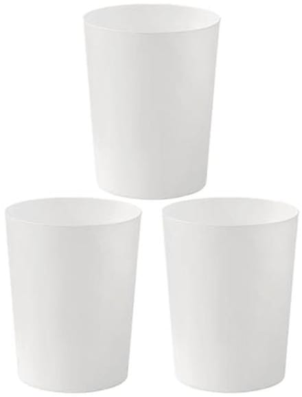 Afvalbak Set van 3 - 7.2L Prullenbak voor Keuken, Badkamer, Thuis