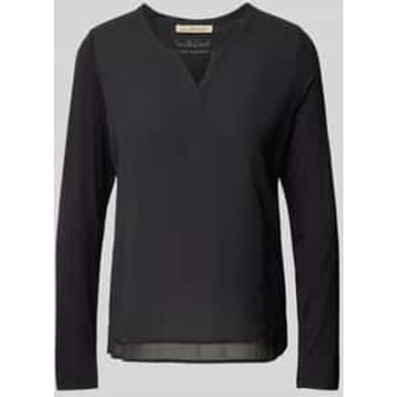 Blouse met tuniekkraag
