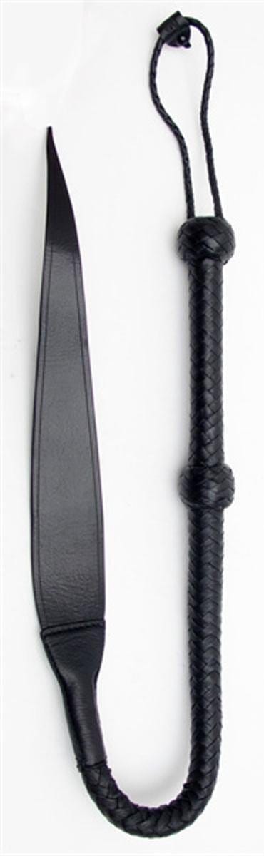 Mister B Impact Premium Bullwhip harde lederen tip 2 Ft - 60 cm