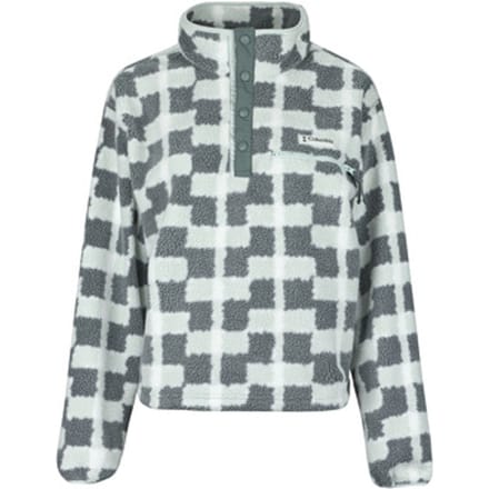 Columbia  Fleece Jack Helvetia II Printed Cropped Half Snap