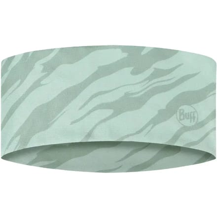 BUFF® CoolNet UV® Wide Headband ACES SEAGROVE GREEN - Hoofdband