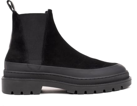Hinson specter chelsea boots heren zwart leer