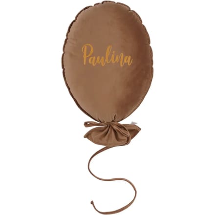 Persoonlijkizede deluxe gouden bronzen bal kussen Malomi Kids