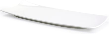 BonBistro Serveerschaal 25x10,5cm wit Appetite (Set van 6)