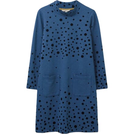 White Stuff Bea Flock Jersey Dre Blue Taglia: 6 | Abiti Mini Outlet | Donna | Blu