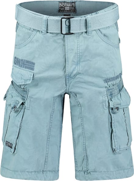 Panoramique Heren Korte Broek Geographical Norway Sky Blue - L
