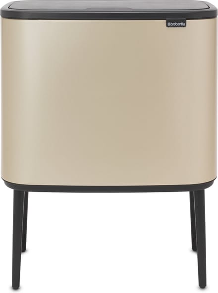 Brabantia Bo Touch Bin Prullenbak - 36 liter - 1 vak - Metallic Gold