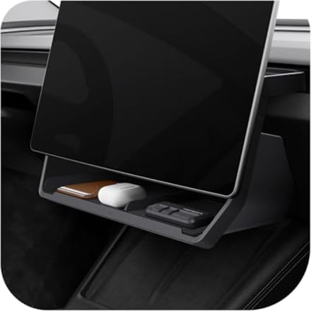Spigen Tesla Under Screen Storage Organizer - black - Tesla Model 3 2024