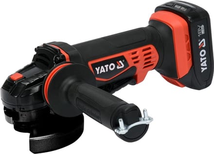Yato - Haakse slijper - 18V - 125mm - Met accu en lader