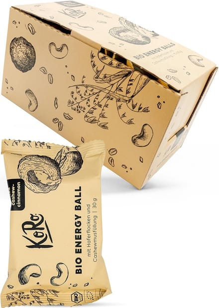 KoRo | Bio vegan energy ball cashew-kaneel 14 x 30 g