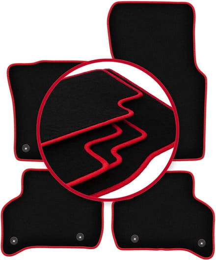 CARLUX-RED automatten voor: Jaguar XE sedan (2015-)