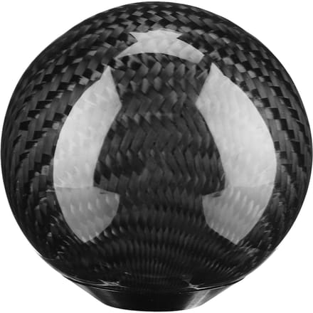 Auto Universele Modificatie Koolstofvezel Handmatige Knop Versnellingspookknop Black